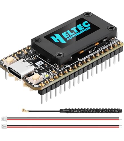 Amazon.com: AITRIP 1PACK 915 ESP32 LoRa OLED Board V3 Type-C